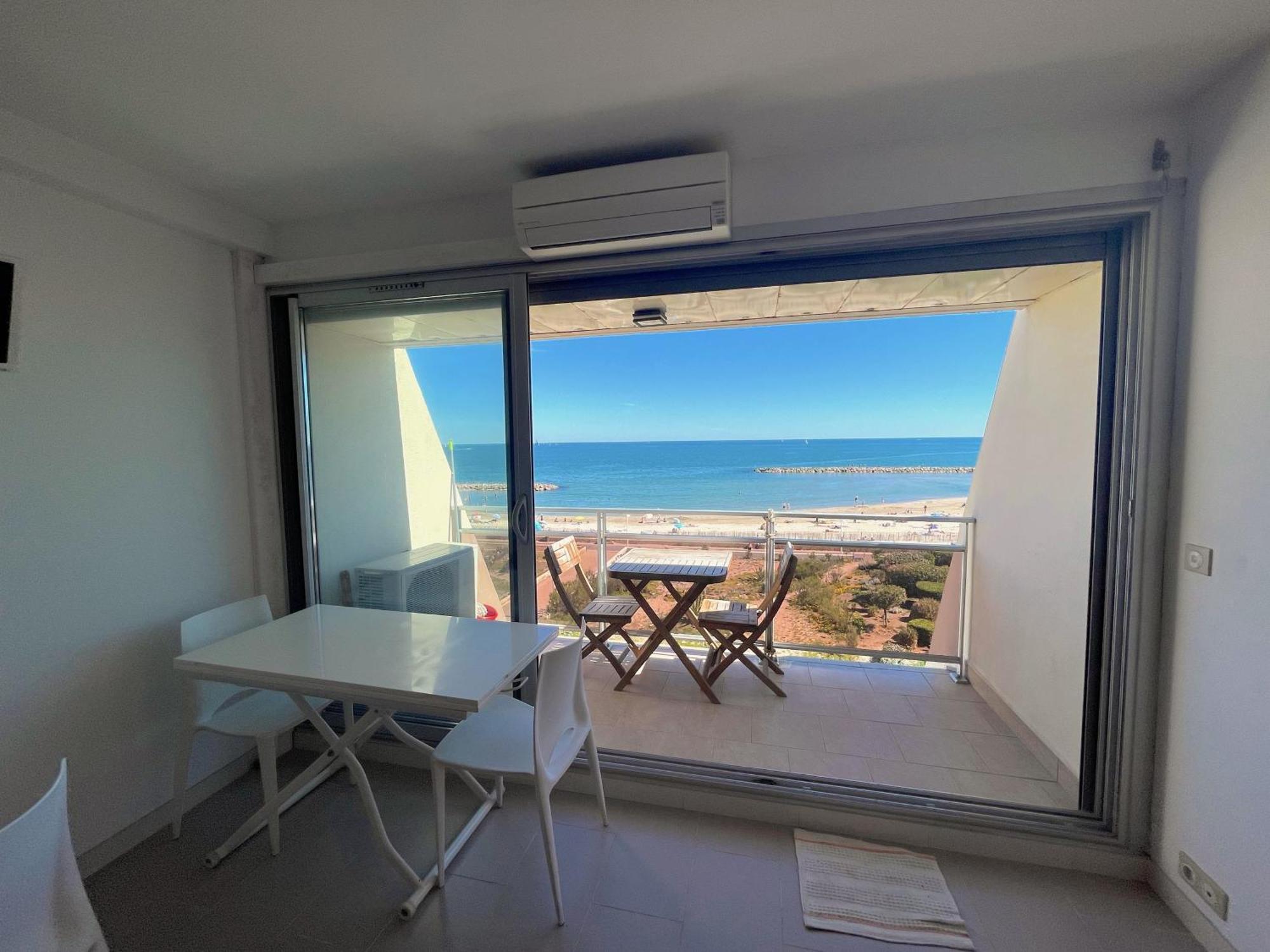 Front De Mer T2 Palavas Les Flots Direct Plage מראה חיצוני תמונה